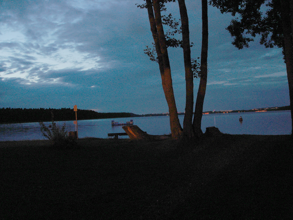 Nacht übern dem See